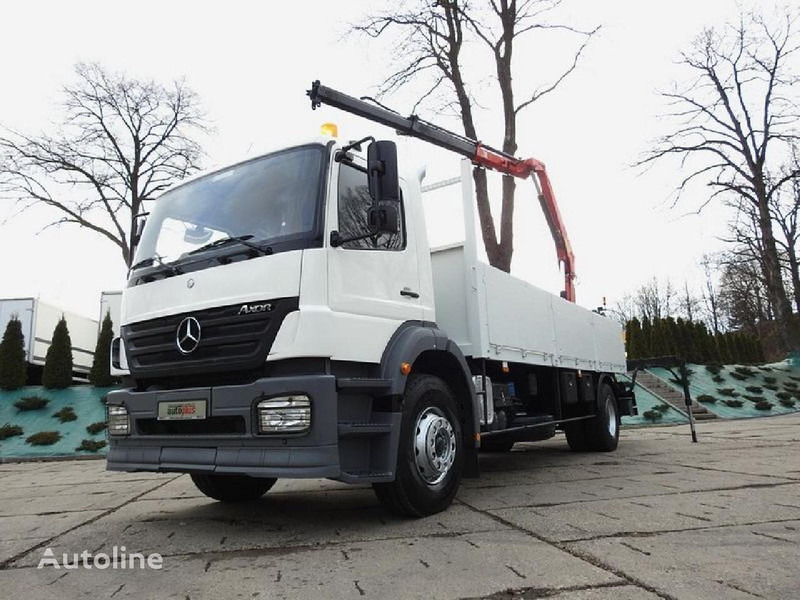 Mercedes-Benz AXOR - Nákladní automobil valníkový/ Plošinový, Auto s hydraulickou rukou: obrázek 1 Mercedes-Benz AXOR - Nákladní automobil valníkový/ Plošinový, Auto s hydraulickou rukou: obrázek 1