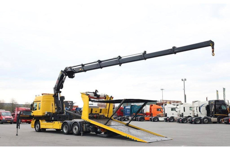 Mercedes-Benz Actros 2532 Vehicle transporter + crane Hiab 477EP-5 HiPro 6x2 - Přepravník automobilů: obrázek 4 Mercedes-Benz Actros 2532 Vehicle transporter + crane Hiab 477EP-5 HiPro 6x2 - Přepravník automobilů: obrázek 4