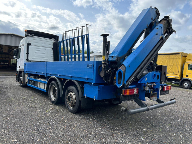 Mercedes-Benz Actros 2544 Glastransporter mit Palfinger Kran - Nákladní automobil valníkový/ Plošinový, Auto s hydraulickou rukou: obrázek 4 Mercedes-Benz Actros 2544 Glastransporter mit Palfinger Kran - Nákladní automobil valníkový/ Plošinový, Auto s hydraulickou rukou: obrázek 4