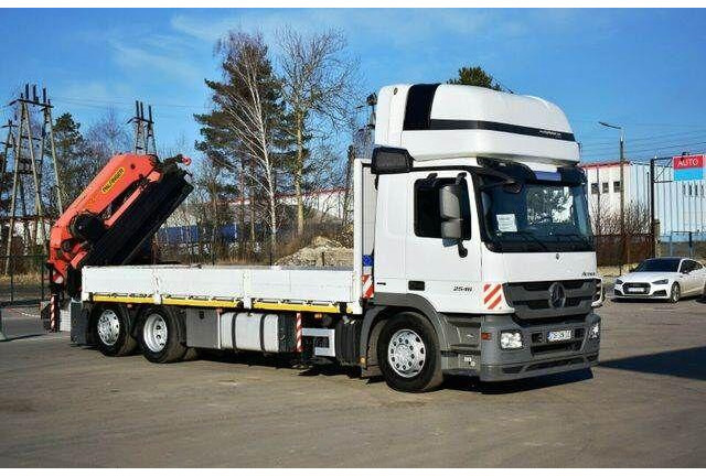 Mercedes-Benz Actros 2546 6x2 Palfinger PK 53002 Crane Kran - Nákladní automobil valníkový/ Plošinový, Auto s hydraulickou rukou: obrázek 2 Mercedes-Benz Actros 2546 6x2 Palfinger PK 53002 Crane Kran - Nákladní automobil valníkový/ Plošinový, Auto s hydraulickou rukou: obrázek 2
