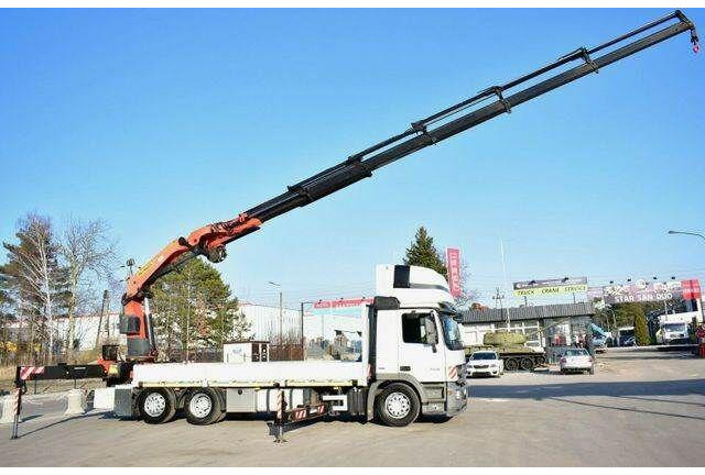 Mercedes-Benz Actros 2546 6x2 Palfinger PK 53002 Crane Kran - Nákladní automobil valníkový/ Plošinový, Auto s hydraulickou rukou: obrázek 3 Mercedes-Benz Actros 2546 6x2 Palfinger PK 53002 Crane Kran - Nákladní automobil valníkový/ Plošinový, Auto s hydraulickou rukou: obrázek 3