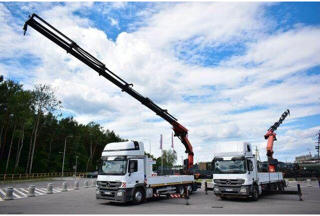 Mercedes-Benz Actros 2546 6x2 Palfinger PK 53002 Crane Kran - Nákladní automobil valníkový/ Plošinový, Auto s hydraulickou rukou: obrázek 4 Mercedes-Benz Actros 2546 6x2 Palfinger PK 53002 Crane Kran - Nákladní automobil valníkový/ Plošinový, Auto s hydraulickou rukou: obrázek 4