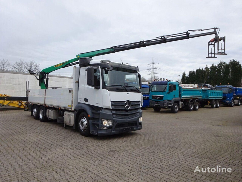 Mercedes-Benz Antos 2543 - Flatbed+crane 6x2 leasing Mercedes-Benz Antos 2543 - Flatbed+crane 6x2: obrázek 11 Mercedes-Benz Antos 2543 - Flatbed+crane 6x2 leasing Mercedes-Benz Antos 2543 - Flatbed+crane 6x2: obrázek 11