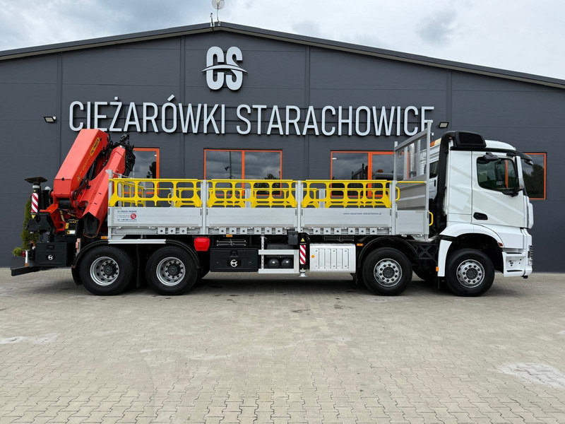 Mercedes-Benz Arocs Actros 3236 // E6 // 8x4 // Palfinger PK4800 - Nákladní automobil valníkový/ Plošinový, Auto s hydraulickou rukou: obrázek 5 Mercedes-Benz Arocs Actros 3236 // E6 // 8x4 // Palfinger PK4800 - Nákladní automobil valníkový/ Plošinový, Auto s hydraulickou rukou: obrázek 5