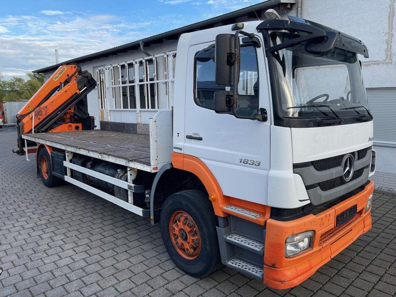 Mercedes-Benz Axor 1833 - Nákladní automobil valníkový/ Plošinový, Auto s hydraulickou rukou: obrázek 2 Mercedes-Benz Axor 1833 - Nákladní automobil valníkový/ Plošinový, Auto s hydraulickou rukou: obrázek 2