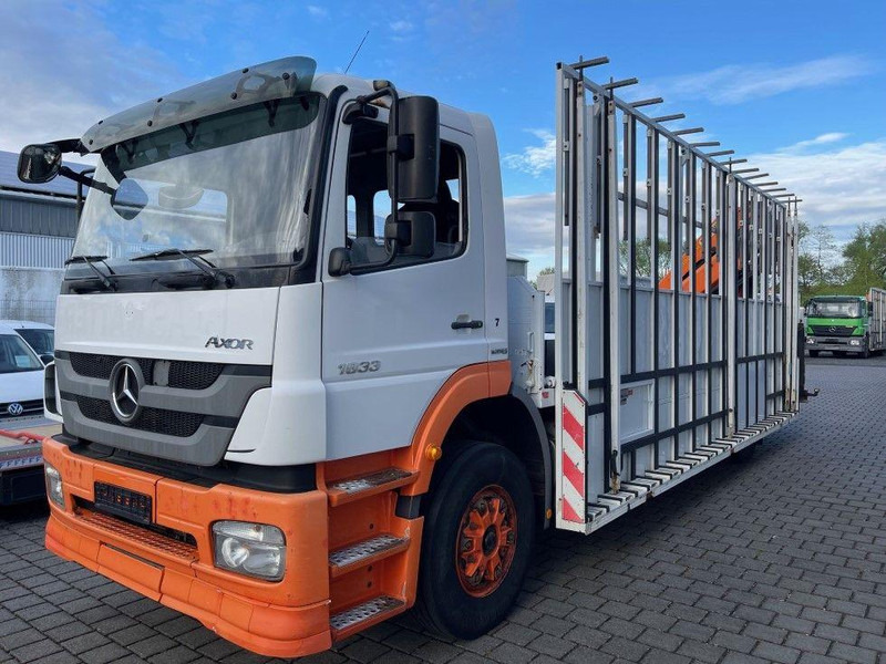 Mercedes-Benz Axor 1833 - Nákladní automobil valníkový/ Plošinový, Auto s hydraulickou rukou: obrázek 1 Mercedes-Benz Axor 1833 - Nákladní automobil valníkový/ Plošinový, Auto s hydraulickou rukou: obrázek 1