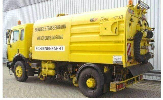Mercedes-Benz SK 1820 4x2 Schienenreinigungs Kehrmaschine RAIL - Zametací vůz: obrázek 3 Mercedes-Benz SK 1820 4x2 Schienenreinigungs Kehrmaschine RAIL - Zametací vůz: obrázek 3