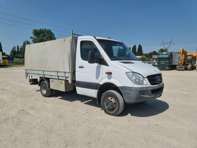 Mercedes-Benz Sprinter 519 CDi 4x4x - Pritsche+Plane - Plachtová dodávka: obrázek 1 Mercedes-Benz Sprinter 519 CDi 4x4x - Pritsche+Plane - Plachtová dodávka: obrázek 1