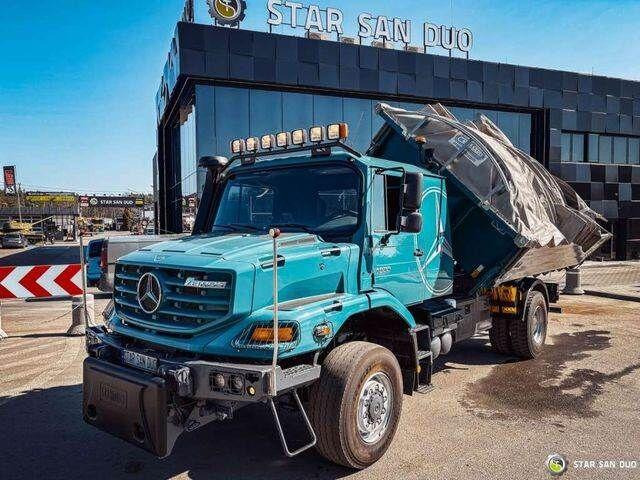Mercedes-Benz Zetros 1833 4x4 Kipper Camper Chassis - Sklápěč, Auto s hydraulickou rukou: obrázek 4 Mercedes-Benz Zetros 1833 4x4 Kipper Camper Chassis - Sklápěč, Auto s hydraulickou rukou: obrázek 4