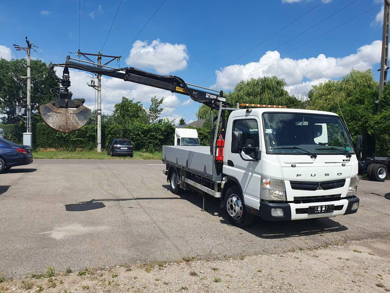Mitsubishi Fuso Canter 7C15 - Flatbed truck + crane - Nákladní automobil valníkový/ Plošinový, Auto s hydraulickou rukou: obrázek 2 Mitsubishi Fuso Canter 7C15 - Flatbed truck + crane - Nákladní automobil valníkový/ Plošinový, Auto s hydraulickou rukou: obrázek 2