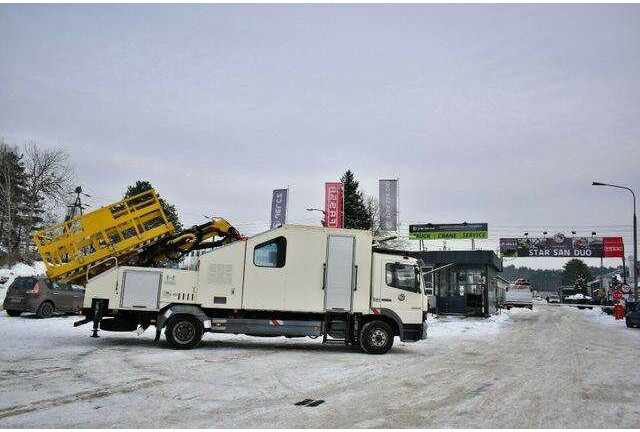 Mercedes-Benz ATEGO 1323 PK 8000T RAIL Platform - Nákladní auto, Auto s hydraulickou rukou: obrázek 4 Mercedes-Benz ATEGO 1323 PK 8000T RAIL Platform - Nákladní auto, Auto s hydraulickou rukou: obrázek 4