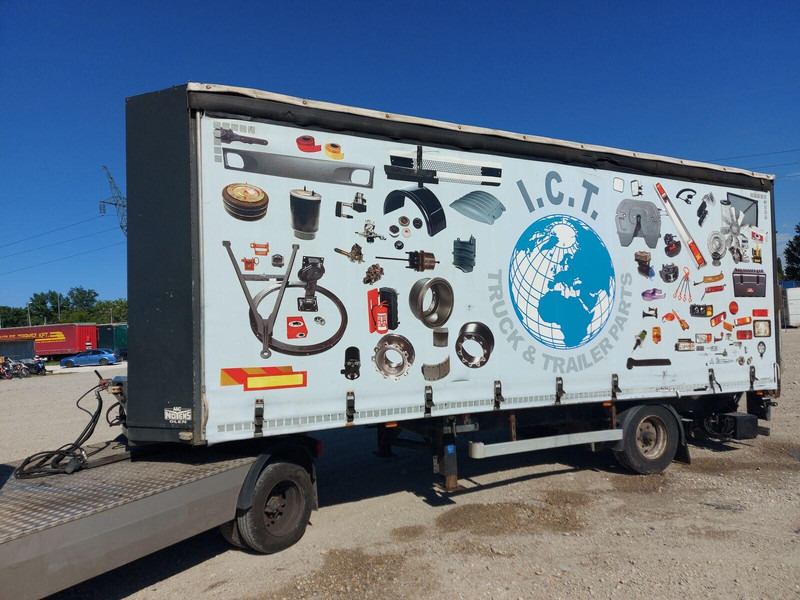 Noyens BE Curtainsider semi-trailer + DHollandia LBW - Plachtový návěs: obrázek 1 Noyens BE Curtainsider semi-trailer + DHollandia LBW - Plachtový návěs: obrázek 1