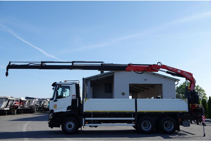 Renault C 380 / 6X4 / SKRZYNIOWY 6.4 M / + HDS FASSI F175A / MAX UDŹWIG - Nákladní automobil valníkový/ Plošinový, Auto s hydraulickou rukou: obrázek 5 Renault C 380 / 6X4 / SKRZYNIOWY 6.4 M / + HDS FASSI F175A / MAX UDŹWIG - Nákladní automobil valníkový/ Plošinový, Auto s hydraulickou rukou: obrázek 5