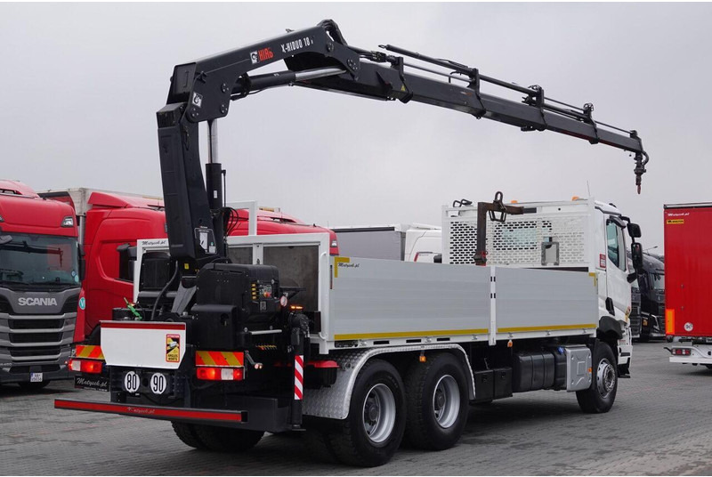 Renault C 380 / 6x4 / SKRZYNIOWY 6,6 m / + HDS HIAB 188 x-hiduo wysów: 1 - Nákladní automobil valníkový/ Plošinový, Auto s hydraulickou rukou: obrázek 5 Renault C 380 / 6x4 / SKRZYNIOWY 6,6 m / + HDS HIAB 188 x-hiduo wysów: 1 - Nákladní automobil valníkový/ Plošinový, Auto s hydraulickou rukou: obrázek 5