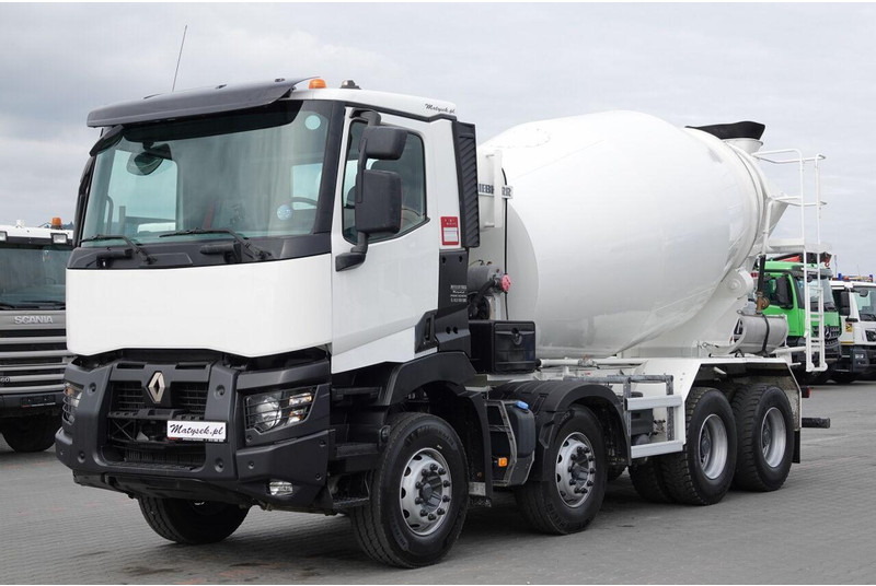 Renault C 380 / 8X4 / BETONOMIESZARKA / GRUSZKA / LIEBHERR 9 M3 / EURO 6 - Autodomíchávač: obrázek 1 Renault C 380 / 8X4 / BETONOMIESZARKA / GRUSZKA / LIEBHERR 9 M3 / EURO 6 - Autodomíchávač: obrázek 1