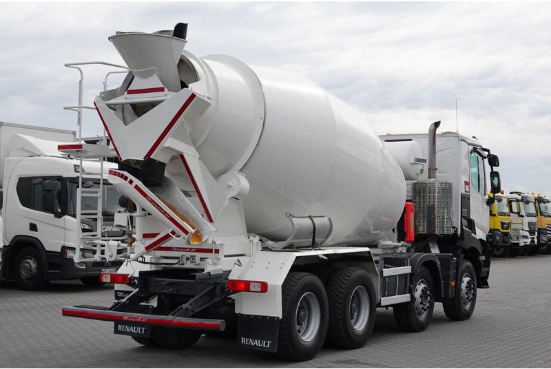Renault C 380 / 8X4 / BETONOMIESZARKA / GRUSZKA / LIEBHERR 9 M3 / EURO 6 - Autodomíchávač: obrázek 4 Renault C 380 / 8X4 / BETONOMIESZARKA / GRUSZKA / LIEBHERR 9 M3 / EURO 6 - Autodomíchávač: obrázek 4