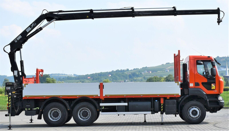 Renault KERAX 410 * HIAB 144 B-3 HIDUO / 6x4 * TOP - Nákladní automobil valníkový/ Plošinový, Auto s hydraulickou rukou: obrázek 5 Renault KERAX 410 * HIAB 144 B-3 HIDUO / 6x4 * TOP - Nákladní automobil valníkový/ Plošinový, Auto s hydraulickou rukou: obrázek 5