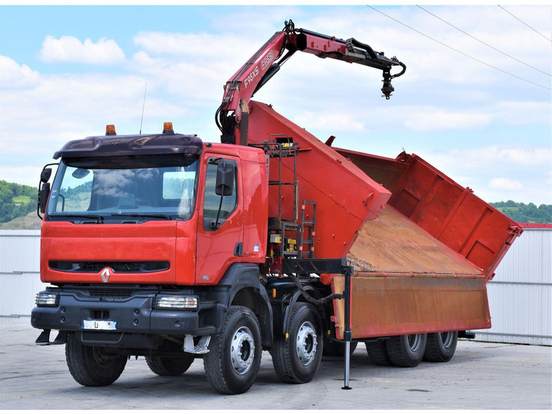 Renault KERAX 420 DCI Kipper 6,30m+FASSI F95AXS.21+FUNK - Sklápěč, Auto s hydraulickou rukou: obrázek 3 Renault KERAX 420 DCI Kipper 6,30m+FASSI F95AXS.21+FUNK - Sklápěč, Auto s hydraulickou rukou: obrázek 3