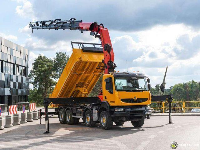 Renault KERAX 450 8x4 PALFINGER PK 60002 Crane Tipper - Sklápěč, Auto s hydraulickou rukou: obrázek 4 Renault KERAX 450 8x4 PALFINGER PK 60002 Crane Tipper - Sklápěč, Auto s hydraulickou rukou: obrázek 4
