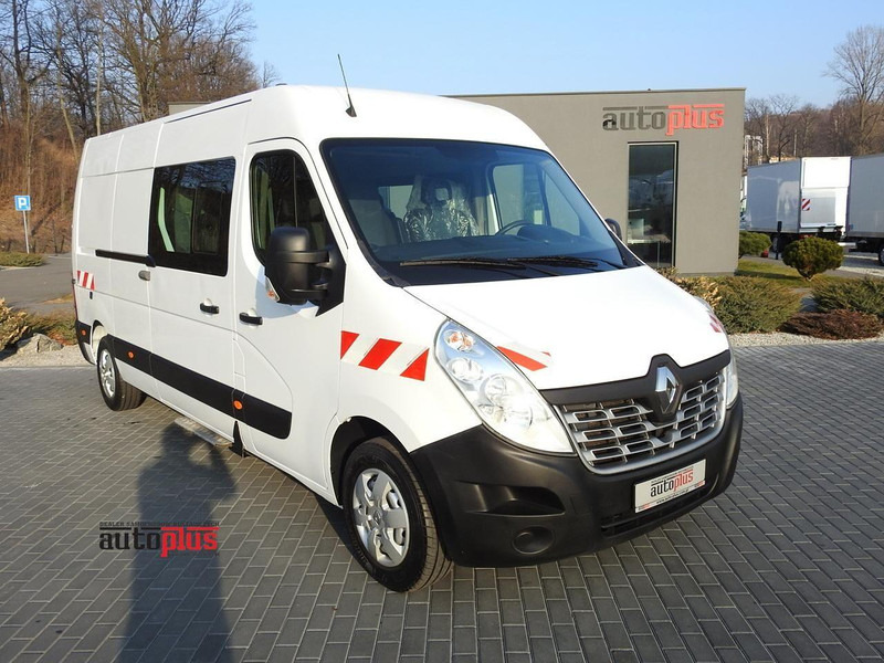 Renault MASTER FURGON BRYGADÓWKA  7 MIEJSC TEMPOMAT KLIMATYZACJA  130KM - Minibus, Mikrobus: obrázek 1 Renault MASTER FURGON BRYGADÓWKA  7 MIEJSC TEMPOMAT KLIMATYZACJA  130KM - Minibus, Mikrobus: obrázek 1