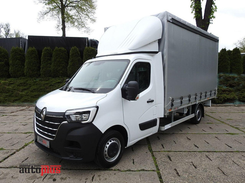 Renault MASTER NOWY PLANDEKA 8 PALET KLIMATYZACJA TEMPOMAT LEDY ASO 165K - Plachtová dodávka: obrázek 1 Renault MASTER NOWY PLANDEKA 8 PALET KLIMATYZACJA TEMPOMAT LEDY ASO 165K - Plachtová dodávka: obrázek 1