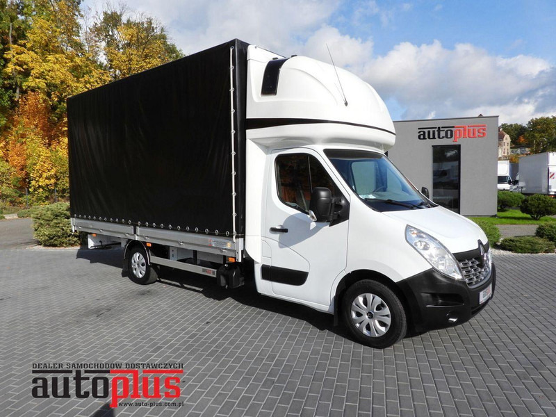 Renault MASTER PLANDEKA 10 PALET WEBASTO TEMPOMAT KLIMATYZACJA 170KM [ - Plachtová dodávka: obrázek 1 Renault MASTER PLANDEKA 10 PALET WEBASTO TEMPOMAT KLIMATYZACJA 170KM [ - Plachtová dodávka: obrázek 1
