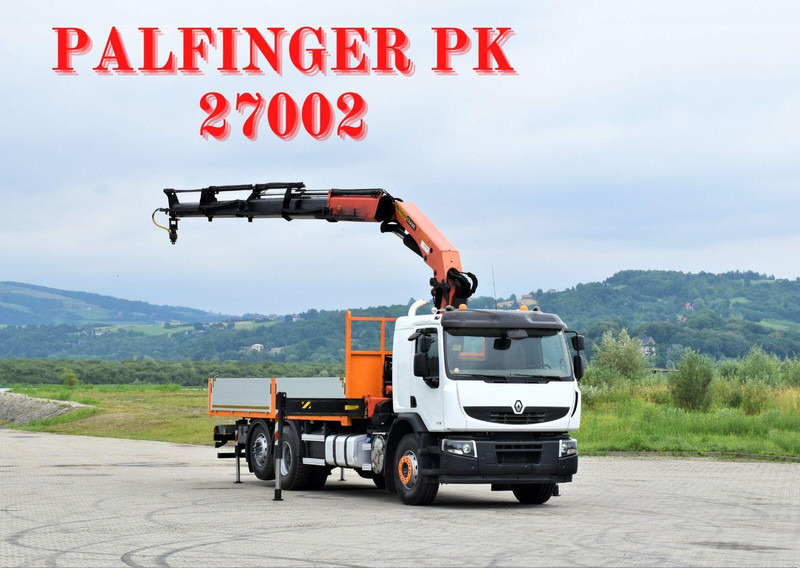 Renault PREMIUM 430 DXI* FUNK * TOPZUSTAND - Nákladní automobil valníkový/ Plošinový, Auto s hydraulickou rukou: obrázek 1 Renault PREMIUM 430 DXI* FUNK * TOPZUSTAND - Nákladní automobil valníkový/ Plošinový, Auto s hydraulickou rukou: obrázek 1