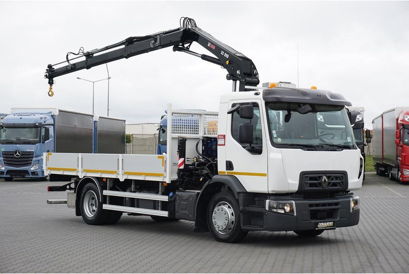 Renault PREMIUM / D16 / ACC / SKRZYNIOWY + HDS / HIAB 099 E - 2 HIDUO - Nákladní automobil valníkový/ Plošinový, Auto s hydraulickou rukou: obrázek 2 Renault PREMIUM / D16 / ACC / SKRZYNIOWY + HDS / HIAB 099 E - 2 HIDUO - Nákladní automobil valníkový/ Plošinový, Auto s hydraulickou rukou: obrázek 2