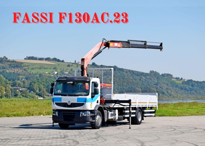 Renault Premium 310 DXI* FASSI F130AC.23+FUNK* TOP - Nákladní automobil valníkový/ Plošinový, Auto s hydraulickou rukou: obrázek 1 Renault Premium 310 DXI* FASSI F130AC.23+FUNK* TOP - Nákladní automobil valníkový/ Plošinový, Auto s hydraulickou rukou: obrázek 1