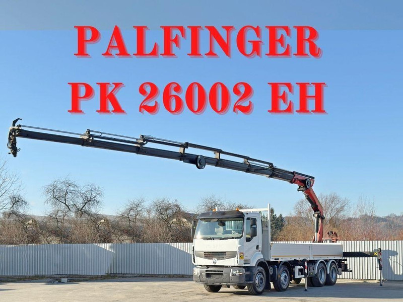 Renault Premium 430 DXI * PRITSCHE 7,40m *PK 26002 EH - Nákladní automobil valníkový/ Plošinový, Auto s hydraulickou rukou: obrázek 1 Renault Premium 430 DXI * PRITSCHE 7,40m *PK 26002 EH - Nákladní automobil valníkový/ Plošinový, Auto s hydraulickou rukou: obrázek 1