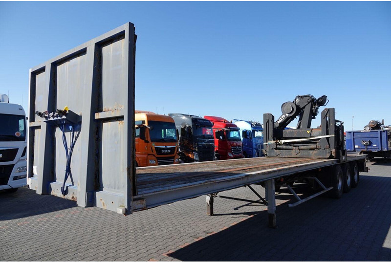Samro NACZEPA PLATFORMA / + HDS HIAB R 150 F3 - WYSÓW : 8 METRÓW - Návěs valník/ Plato: obrázek 3 Samro NACZEPA PLATFORMA / + HDS HIAB R 150 F3 - WYSÓW : 8 METRÓW - Návěs valník/ Plato: obrázek 3
