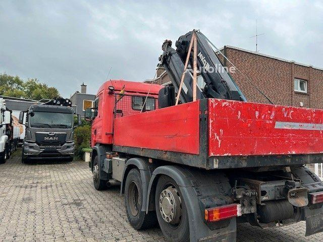 Scania 124 L 470 - Flatbed + crane - Nákladní automobil valníkový/ Plošinový, Auto s hydraulickou rukou: obrázek 4 Scania 124 L 470 - Flatbed + crane - Nákladní automobil valníkový/ Plošinový, Auto s hydraulickou rukou: obrázek 4