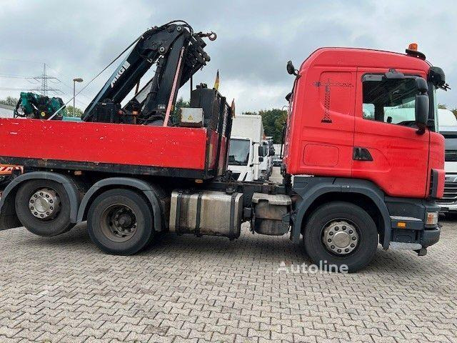 Scania 124 L 470 - Flatbed + crane - Nákladní automobil valníkový/ Plošinový, Auto s hydraulickou rukou: obrázek 5 Scania 124 L 470 - Flatbed + crane - Nákladní automobil valníkový/ Plošinový, Auto s hydraulickou rukou: obrázek 5