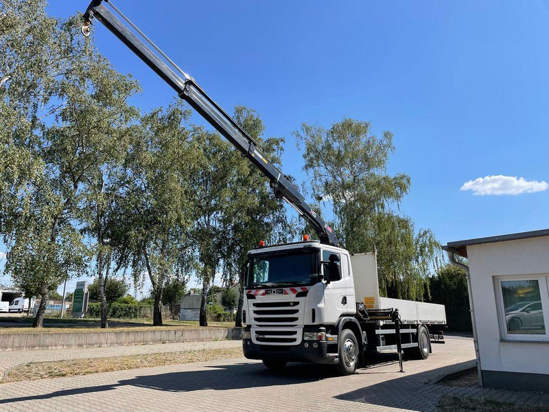 Scania G 380 Pritsche Kran Hiab 122B - Nákladní automobil valníkový/ Plošinový, Auto s hydraulickou rukou: obrázek 1 Scania G 380 Pritsche Kran Hiab 122B - Nákladní automobil valníkový/ Plošinový, Auto s hydraulickou rukou: obrázek 1