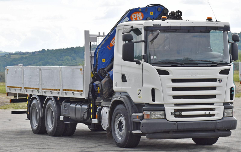 Scania G 420 - Nákladní automobil valníkový/ Plošinový, Auto s hydraulickou rukou: obrázek 4 Scania G 420 - Nákladní automobil valníkový/ Plošinový, Auto s hydraulickou rukou: obrázek 4