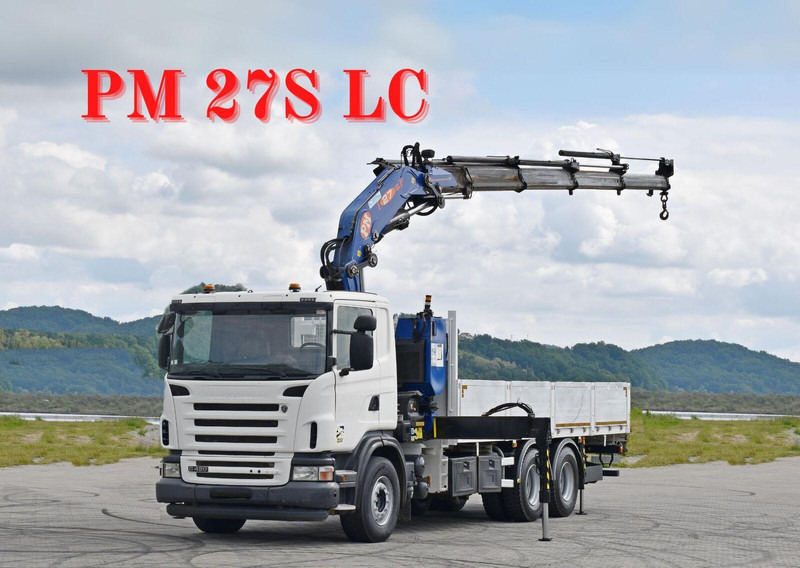Scania G 420 - Nákladní automobil valníkový/ Plošinový, Auto s hydraulickou rukou: obrázek 1 Scania G 420 - Nákladní automobil valníkový/ Plošinový, Auto s hydraulickou rukou: obrázek 1