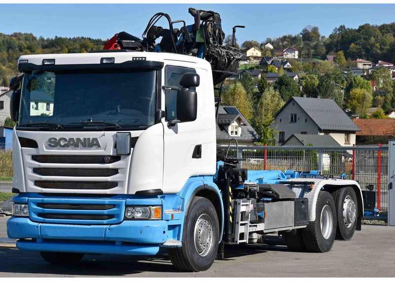 Scania G 440 - Hákový nosič kontejnerů, Auto s hydraulickou rukou: obrázek 4 Scania G 440 - Hákový nosič kontejnerů, Auto s hydraulickou rukou: obrázek 4