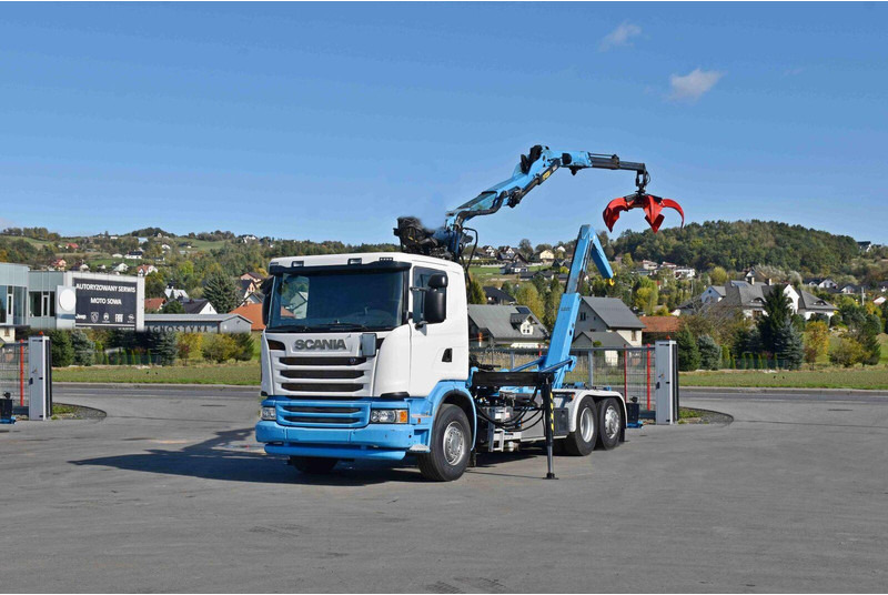Scania G 440 - Hákový nosič kontejnerů, Auto s hydraulickou rukou: obrázek 2 Scania G 440 - Hákový nosič kontejnerů, Auto s hydraulickou rukou: obrázek 2
