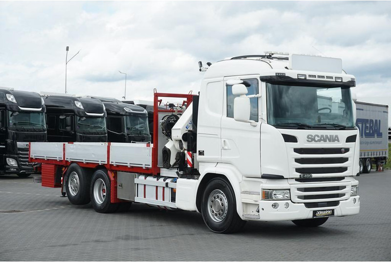 Scania G 490 / 6 X 2 / SKRZYNIOWY + HDS / HMF 3220 K7 / WYSIĘG 18,9 M - Nákladní automobil valníkový/ Plošinový, Auto s hydraulickou rukou: obrázek 3 Scania G 490 / 6 X 2 / SKRZYNIOWY + HDS / HMF 3220 K7 / WYSIĘG 18,9 M - Nákladní automobil valníkový/ Plošinový, Auto s hydraulickou rukou: obrázek 3