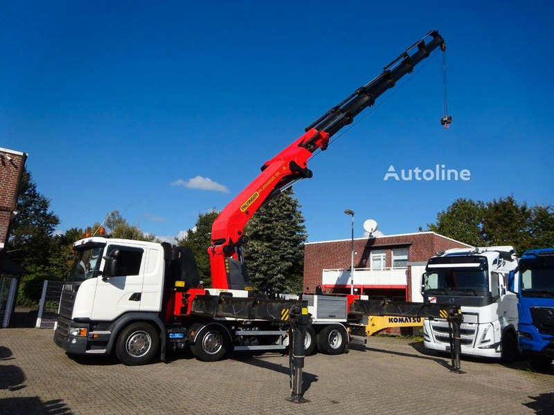 Scania G410 - Flatbed+crane - Nákladní automobil valníkový/ Plošinový, Auto s hydraulickou rukou: obrázek 5 Scania G410 - Flatbed+crane - Nákladní automobil valníkový/ Plošinový, Auto s hydraulickou rukou: obrázek 5