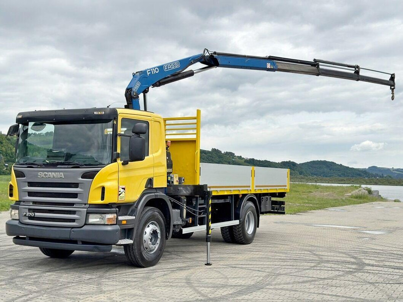 Scania P 270 * FASSI F110A.23 + FUNK * TOPZUSTAND - Nákladní automobil valníkový/ Plošinový, Auto s hydraulickou rukou: obrázek 2 Scania P 270 * FASSI F110A.23 + FUNK * TOPZUSTAND - Nákladní automobil valníkový/ Plošinový, Auto s hydraulickou rukou: obrázek 2
