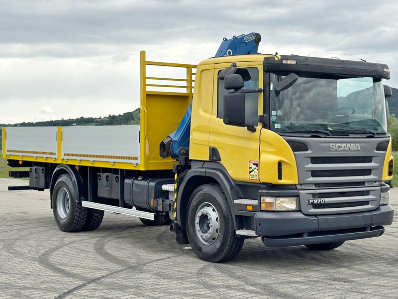 Scania P 270 * FASSI F110A.23 + FUNK * TOPZUSTAND - Nákladní automobil valníkový/ Plošinový, Auto s hydraulickou rukou: obrázek 3 Scania P 270 * FASSI F110A.23 + FUNK * TOPZUSTAND - Nákladní automobil valníkový/ Plošinový, Auto s hydraulickou rukou: obrázek 3