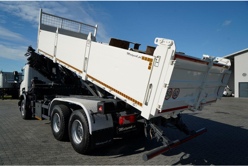 Scania P 410 / 6x4 / WYWROTKA - 6 M + HDS HIAB XS 211 / STEROWANIE RADI - Sklápěč, Auto s hydraulickou rukou: obrázek 2 Scania P 410 / 6x4 / WYWROTKA - 6 M + HDS HIAB XS 211 / STEROWANIE RADI - Sklápěč, Auto s hydraulickou rukou: obrázek 2