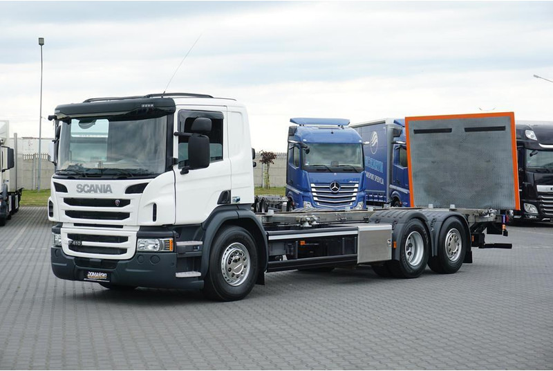 Scania P 410 / ACC / E 6 / BDF + WINDA / 7.15 , 7.45, 7.82 M / OŚ SKRĘT - Podvozek s kabinou: obrázek 2 Scania P 410 / ACC / E 6 / BDF + WINDA / 7.15 , 7.45, 7.82 M / OŚ SKRĘT - Podvozek s kabinou: obrázek 2