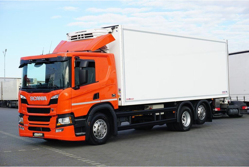 Scania P 410 / E 6 / CHŁODNIA + WINDA / 18 PALET / RETARDER / OŚ SKRĘTN - Chladírenský nákladní automobil: obrázek 2 Scania P 410 / E 6 / CHŁODNIA + WINDA / 18 PALET / RETARDER / OŚ SKRĘTN - Chladírenský nákladní automobil: obrázek 2