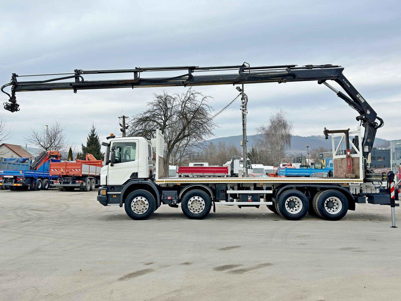 Scania P 410*PLATFORM 7,00m*HIAB 244 E-5 HIPRO+FUNK/8x4 - Nákladní automobil valníkový/ Plošinový, Auto s hydraulickou rukou: obrázek 5 Scania P 410*PLATFORM 7,00m*HIAB 244 E-5 HIPRO+FUNK/8x4 - Nákladní automobil valníkový/ Plošinový, Auto s hydraulickou rukou: obrázek 5