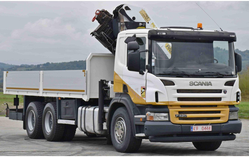Scania P 420 - Nákladní automobil valníkový/ Plošinový, Auto s hydraulickou rukou: obrázek 4 Scania P 420 - Nákladní automobil valníkový/ Plošinový, Auto s hydraulickou rukou: obrázek 4
