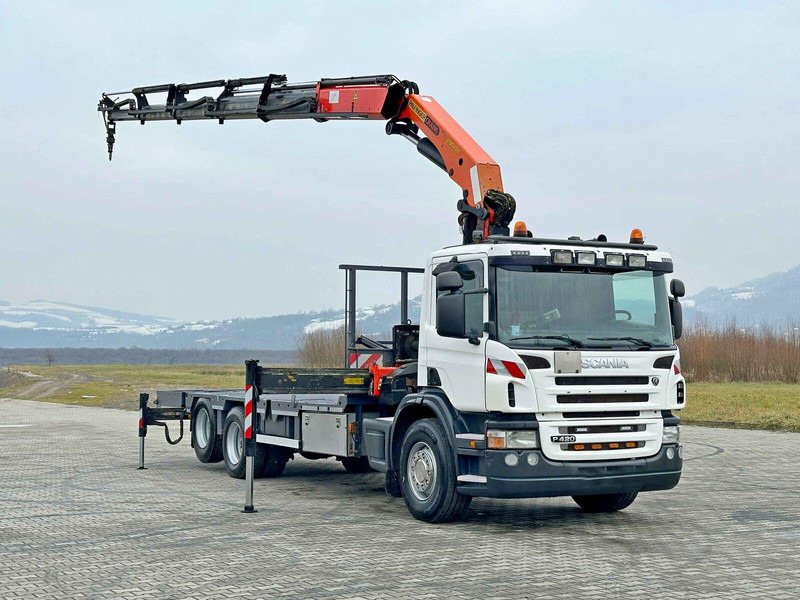 Scania P 420* PLATFORM 6,80m * PK 29002+FUNK * TOP - Nákladní automobil valníkový/ Plošinový, Auto s hydraulickou rukou: obrázek 2 Scania P 420* PLATFORM 6,80m * PK 29002+FUNK * TOP - Nákladní automobil valníkový/ Plošinový, Auto s hydraulickou rukou: obrázek 2
