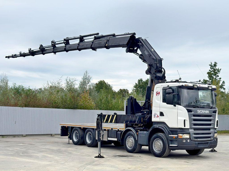 Scania R 620*PLATFORM 6,45m*HIAB 600 E - 9 + FUNK / 8x4 - Nákladní automobil valníkový/ Plošinový, Auto s hydraulickou rukou: obrázek 2 Scania R 620*PLATFORM 6,45m*HIAB 600 E - 9 + FUNK / 8x4 - Nákladní automobil valníkový/ Plošinový, Auto s hydraulickou rukou: obrázek 2
