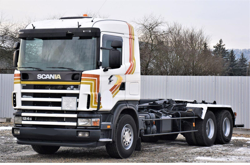 Scania R124 470 Abrollkipper * 6x2 * Motor Problem - Hákový nosič kontejnerů: obrázek 4 Scania R124 470 Abrollkipper * 6x2 * Motor Problem - Hákový nosič kontejnerů: obrázek 4